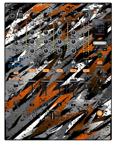 Pioneer DJ DJM 900 NEXUS Skin Sparkasm Orange